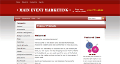 Desktop Screenshot of maineventmarketing.biz